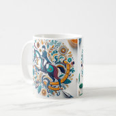 Dressage équitation cavalier Cheval Mug (Devant gauche)