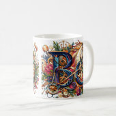Dressage équitation cavalier Cheval Mug (Devant droit)