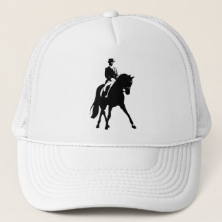 Dressage Half Pass Silhouette Trucker Pet