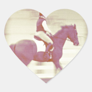 Dressage Hart Sticker
