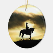 Dressage Holiday Ornament (Links)