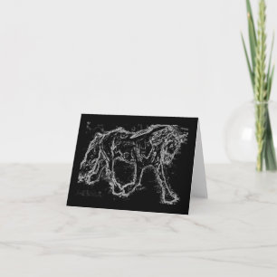 Dressage Horse Notecards Kaart