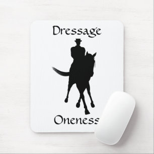 Dressage is een eenmalige paardenbrein muismat