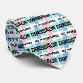 Dressage is voor altijd stropdas (Opgerold)