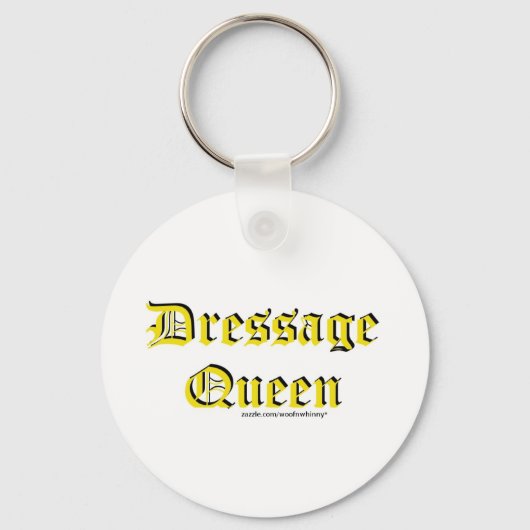 Dressage Queen Sleutelhanger (Voorkant)