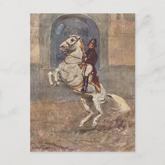 Dressage Show Horse Briefkaart (Voorkant)