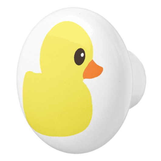 Dresser Drawer Knob "Rubber Ducky" Keramische Knop (Rechts)