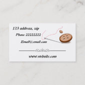 Dressmaker Visitekaartje (Achterkant)