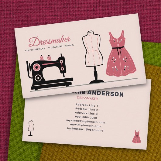 Dressmaker Visitekaartje