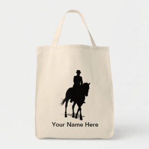 Dressuur Paard Boodschappentas Tote Bag