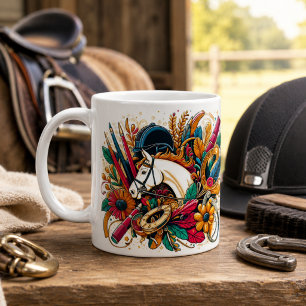 Dressuur ruiter paard mok