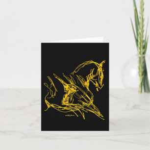 Dressuur: Zelf Vervoer - Goud op Zwarte Kaart