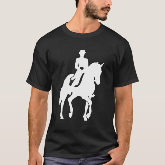 Dressuurrijden T-shirt (Voorkant)