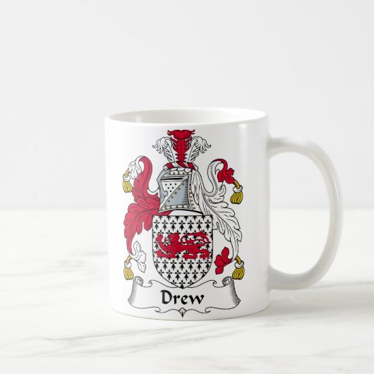 Drew Family Crest Koffiemok (Rechts)