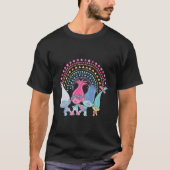 Dreworks Trolls Rainbow Trolls Sweat - shirt à cap (Devant)