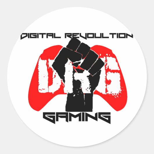 DRG-Stickers: 20 per vel Ronde Sticker (Voorkant)