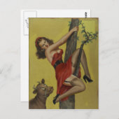 DRIBEN PINUP BRIEFKAART (Voorkant / Achterkant)