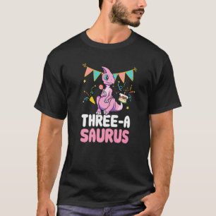 Drie A Saurus Dinosaur Cute Kiddo Hadrosaur T-shirt