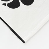 Drie aangepaste foto's met aangepaste huisplaatnaa fleece deken (Hoek)