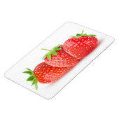 Drie aardbeien magneet (Linkerzijde)