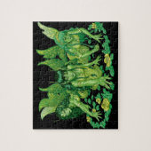 Drie Aarde Fairies Fantasy Art van Al Rio Legpuzzel (Verticaal)