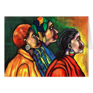 Drie Afrikaanse Amerikaanse vrouwen