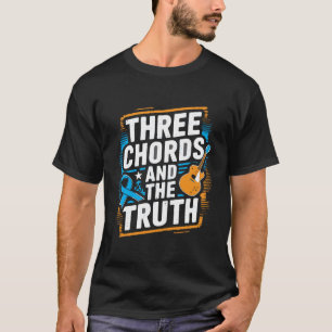Drie akkoorden en de waarheid - Raw Soul Music T-s T-shirt