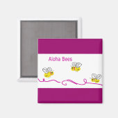 drie aloha-bijen magneet (Voorkant / Achterkant)