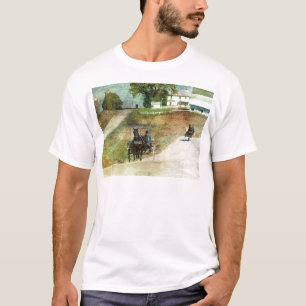 Drie Amish Buggies T-shirt