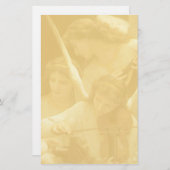 Drie Angel Musicians Stationery Briefpapier (Voorkant / Achterkant)