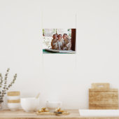 Drie apen samen in het wild poster (Keuken)