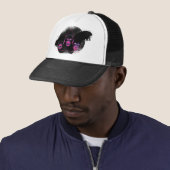 Drie apen Video Gaming Design Trucker Pet (In situ)