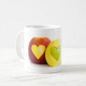 Drie appels koffiemok (Voorkant links)
