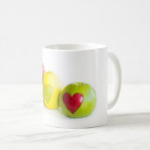 Drie appels koffiemok (Voorkant rechts)