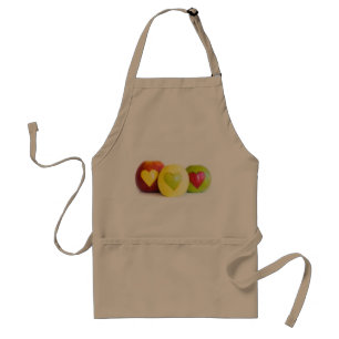 Drie appels standaard schort