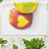Drie appels theedoek (Gevouwen)