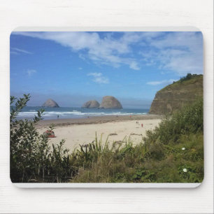 Drie Arch Rocks, Oceanside, Oregon Muismat
