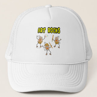 Drie Art Rocks Trucker Pet