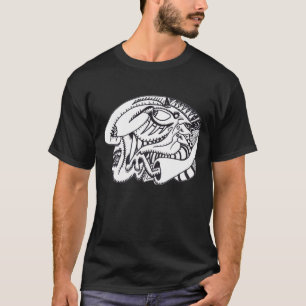 Drie aspecten van inkttekening t-shirt