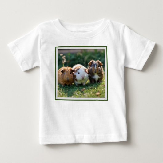 Drie Baby-cavia's, (Voorkant)
