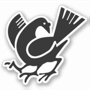 Drie beenmerg sticker
