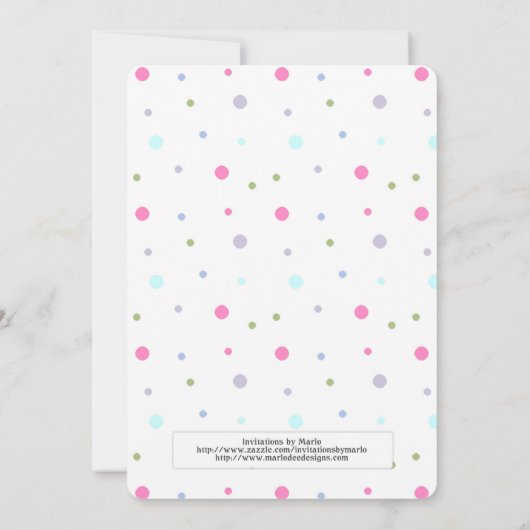 Drie Beren ontwerp van de kinderdagverblijf Kaart (Achterkant)