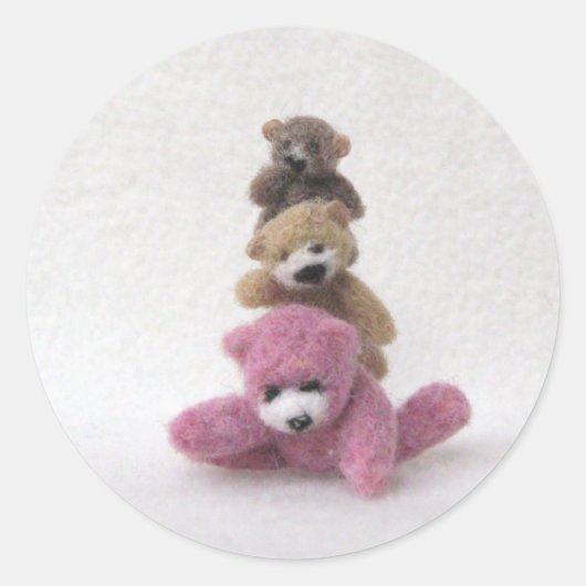 Drie Beren Sticker (Voorkant)