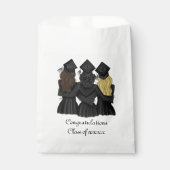 Drie Beste Graduates Gefeliciteerd Bedankzakje (Voorkant)