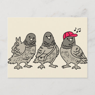 Drie beste vrienden briefkaart