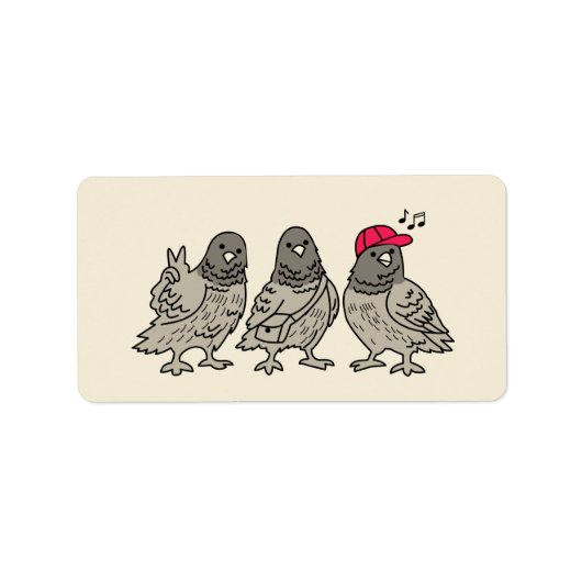Drie beste vrienden etiket (Voorkant)