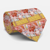 Drie Biggetjes Koken Wolf, Oud Sprookje Stropdas (Opgerold)