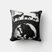 Drie Billy Goats Gruff Kussen (Voorkant)