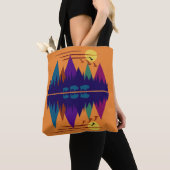 Drie Bizons Tote Bag (Dichtbij)