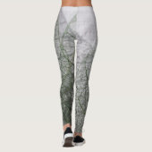 Drie bladskeletten leggings (Achterkant)